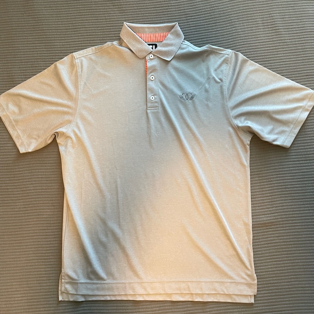 Men’s FootJoy polo, Cherry Creek Country Club logo